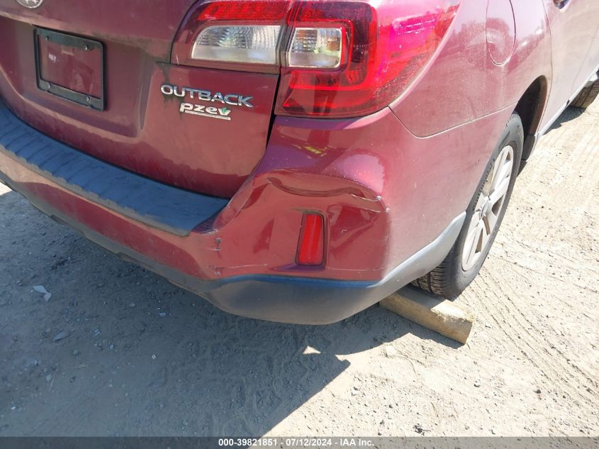 2016 Subaru Outback 2.5I Premium VIN: 4S4BSACC5G3273938 Lot: 39821851