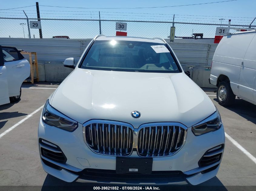 2019 BMW X5 xDrive40I VIN: 5UXCR6C54KLL51152 Lot: 39821852