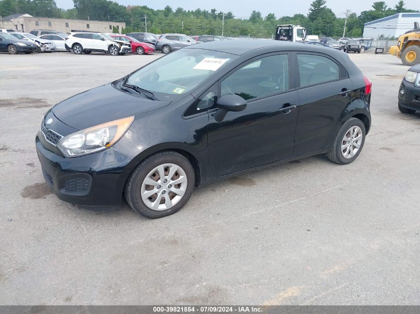 2014 Kia Rio Ex VIN: KNADN5A32E6419431 Lot: 39821854