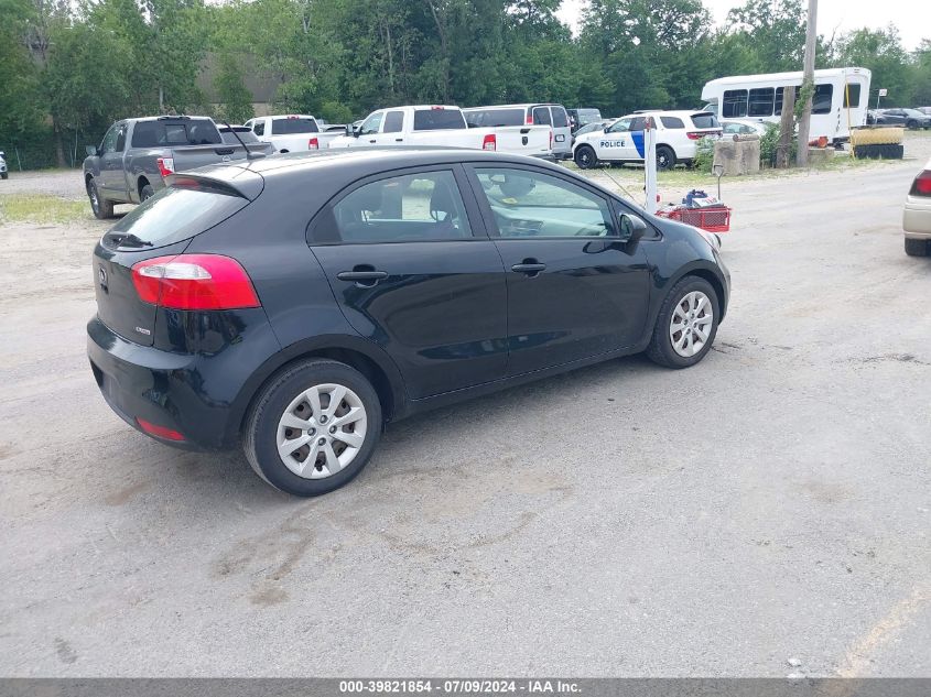 2014 Kia Rio Ex VIN: KNADN5A32E6419431 Lot: 39821854