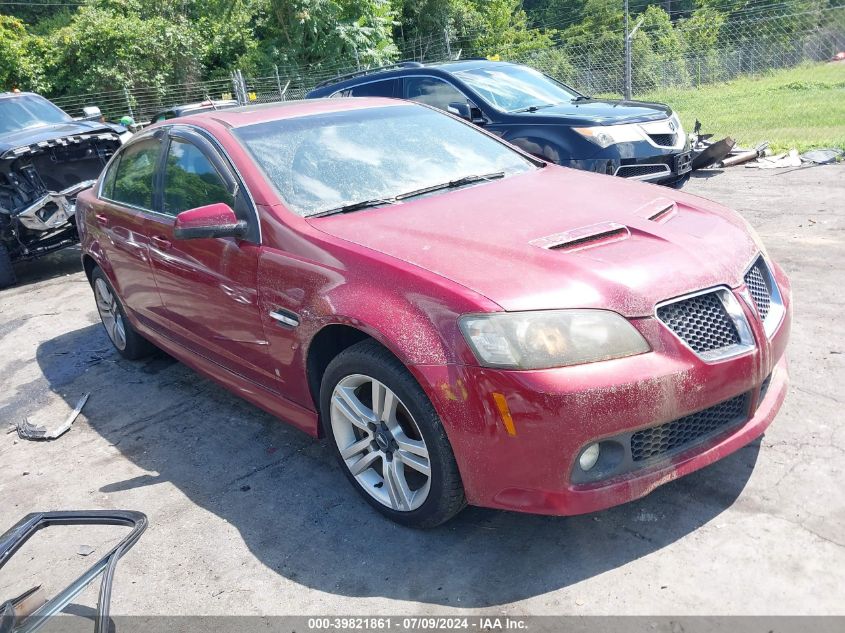 2009 Pontiac G8 VIN: 6G2ER57709L212072 Lot: 39821861