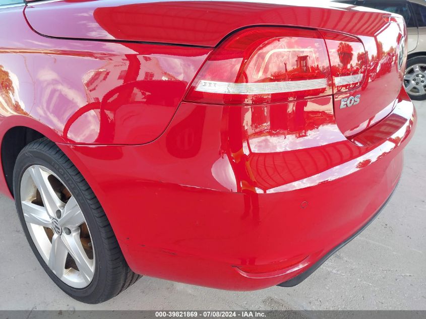 2012 Volkswagen Eos Lux VIN: WVWFW7AH3CV004217 Lot: 39821869