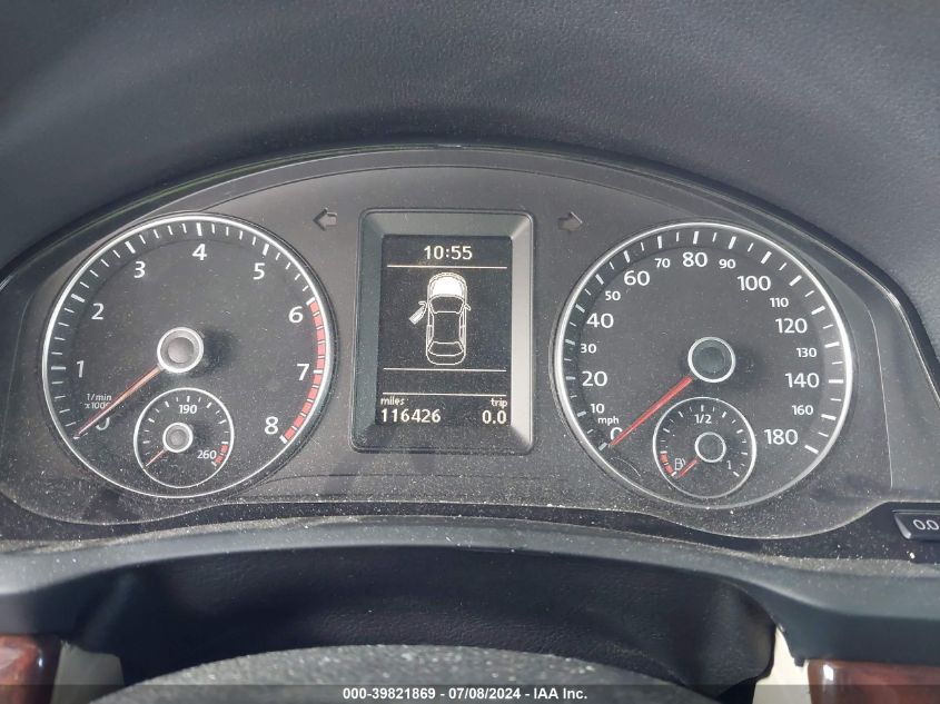 2012 Volkswagen Eos Lux VIN: WVWFW7AH3CV004217 Lot: 39821869