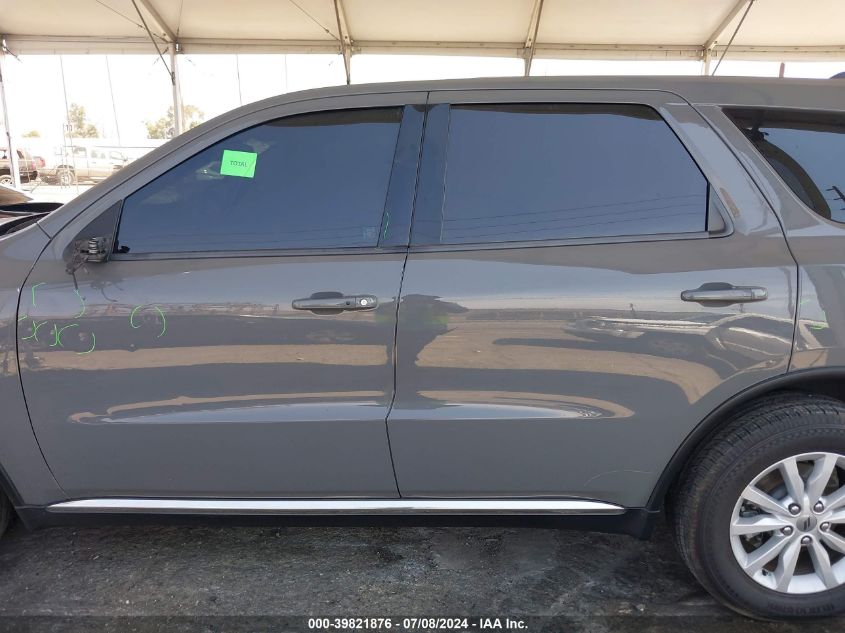 2020 Dodge Durango Sxt Rwd VIN: 1C4RDHAGXLC100275 Lot: 39821876