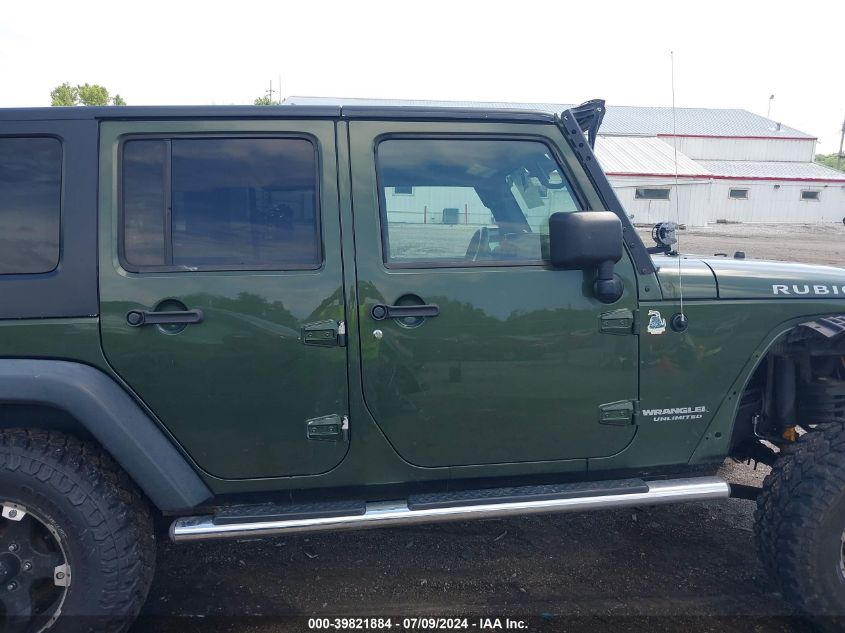 2008 Jeep Wrangler Unlimited Rubicon VIN: 1J4GA69178L642150 Lot: 39821884