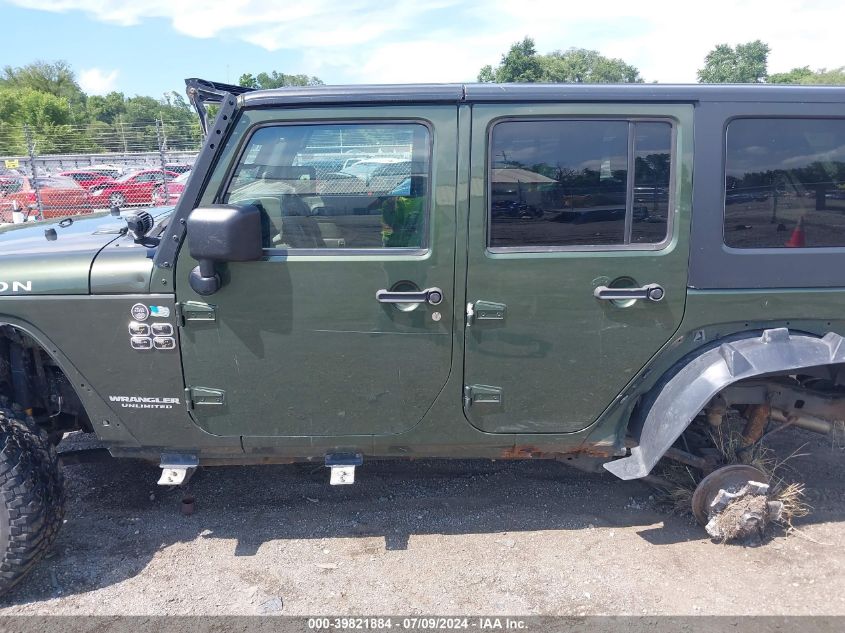 2008 Jeep Wrangler Unlimited Rubicon VIN: 1J4GA69178L642150 Lot: 39821884