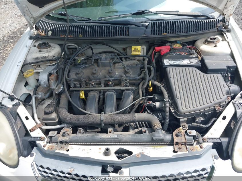 2005 Dodge Neon Se VIN: 1B3ES26C35D161943 Lot: 39821893