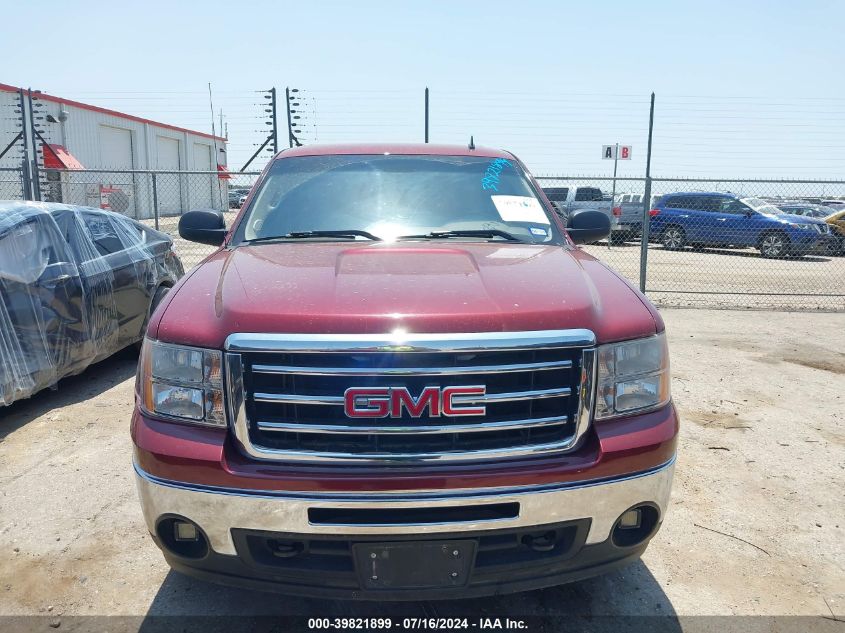 2013 GMC Sierra 1500 K1500 Sle VIN: 3GTP2VE71DG334602 Lot: 39821899