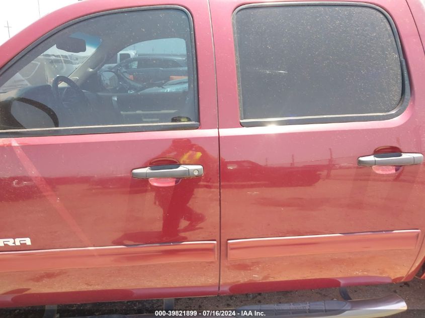 2013 GMC Sierra 1500 K1500 Sle VIN: 3GTP2VE71DG334602 Lot: 39821899