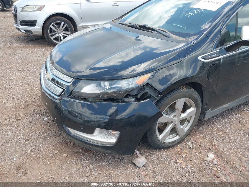 2012 Chevrolet Volt VIN: 1G1RA6E43CU112333 Lot: 39821903