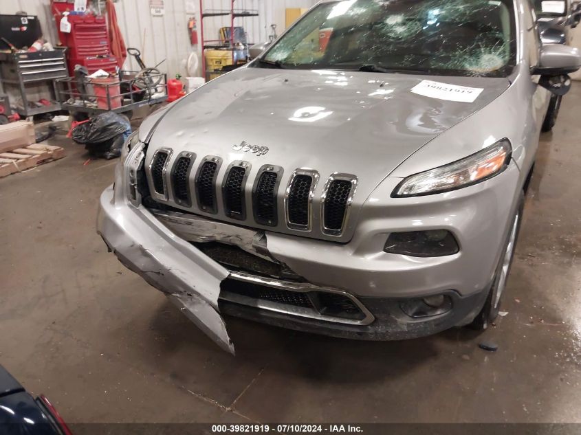 2015 Jeep Cherokee Limited VIN: 1C4PJMDS4FW710653 Lot: 39821919