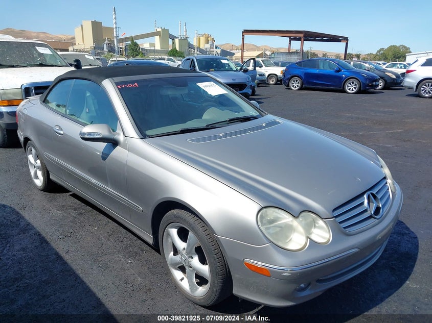 2005 Mercedes-Benz Clk 320 VIN: WDBTK65J25F144826 Lot: 39821925