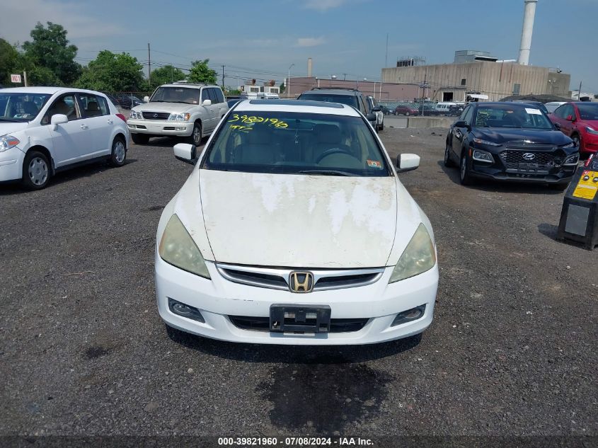 2006 Honda Accord 3.0 Ex VIN: 1HGCM66516A026845 Lot: 39821960