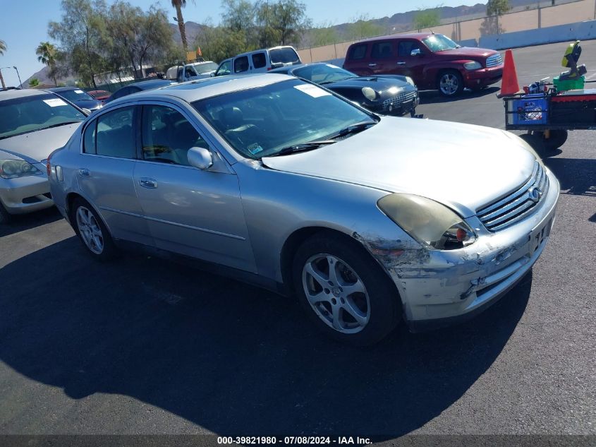 2004 Infiniti G35X VIN: JNKCV51F84M716625 Lot: 39821980