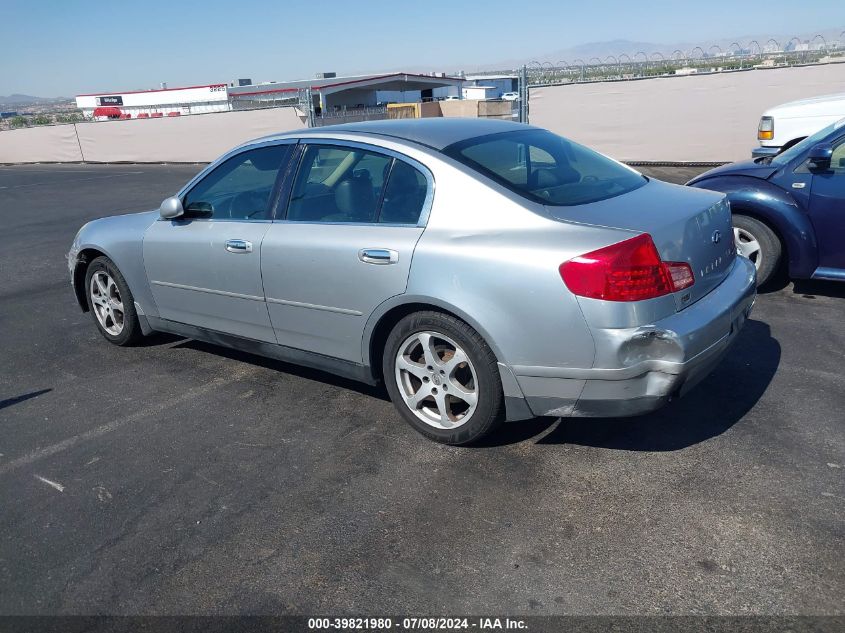 2004 Infiniti G35X VIN: JNKCV51F84M716625 Lot: 39821980