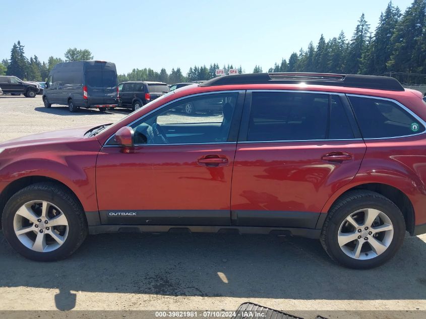 2013 Subaru Outback 2.5I Premium VIN: 4S4BRBGC8D3301433 Lot: 39821981