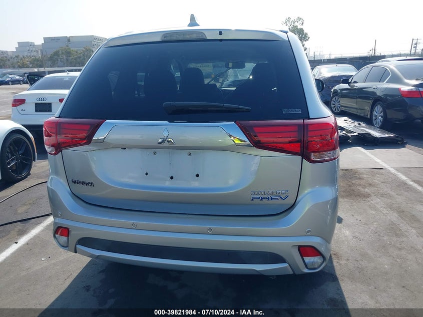 2018 Mitsubishi Outlander Se/Gt VIN: JA4J24A58JZ049986 Lot: 39821984