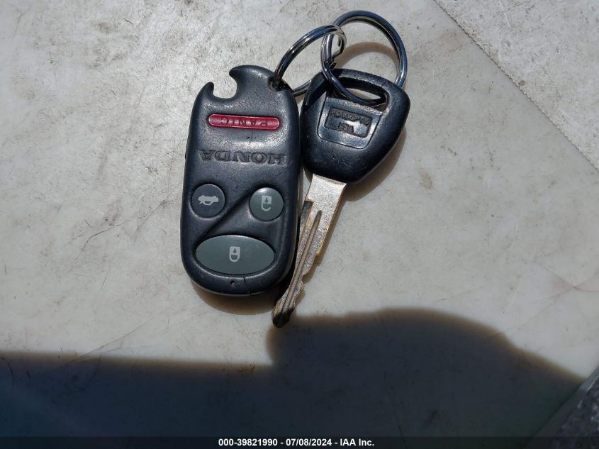 2001 Honda Accord 2.3 Ex VIN: JHMCG66061C026264 Lot: 39821990