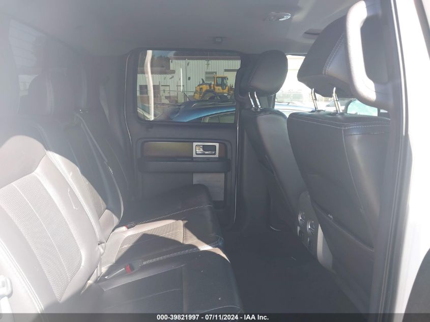 2012 Ford F-150 Lariat VIN: 1FTFW1EF6CFA90865 Lot: 39821997