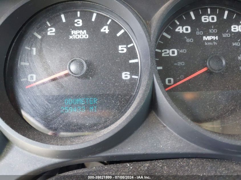 2009 Chevrolet Silverado 1500 Work Truck VIN: 1GCEC19X59Z105645 Lot: 39821999