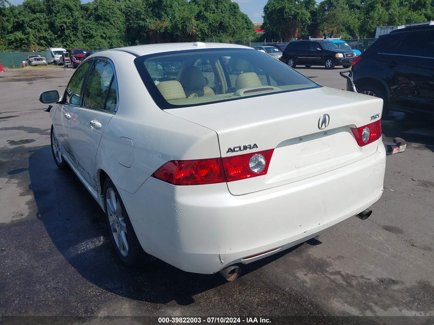 2005 Acura Tsx VIN: JH4CL968X5C027135 Lot: 39822003