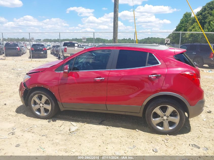 2014 Buick Encore Leather VIN: KL4CJCSB1EB577667 Lot: 39822010