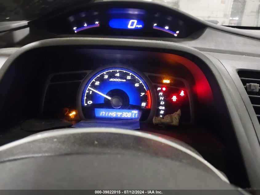 2010 Honda Civic Lx VIN: 2HGFG1B63AH513433 Lot: 39822015