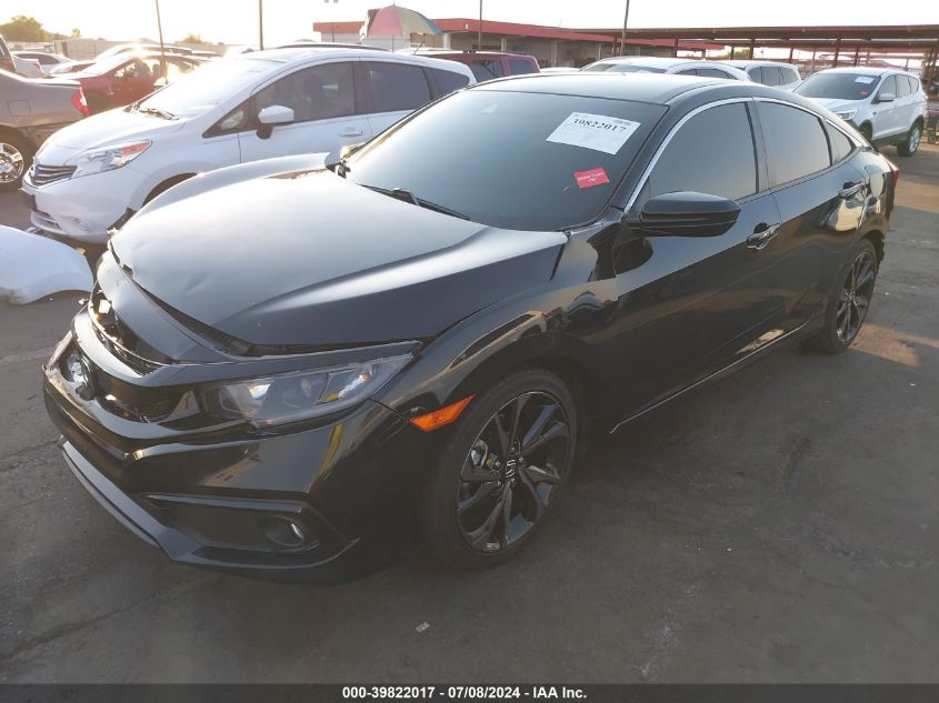 19XFC2F89LE208478 2020 HONDA CIVIC - Image 2