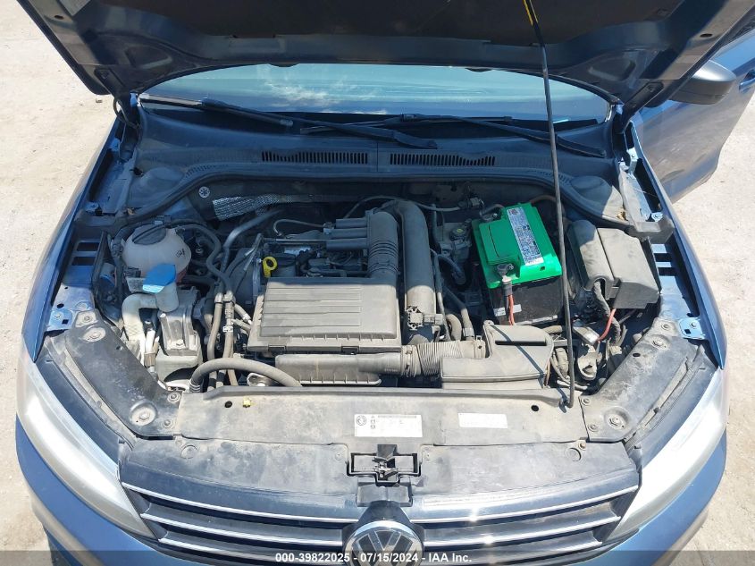 2016 Volkswagen Jetta 1.4T S VIN: 3VW267AJ6GM373815 Lot: 39822025