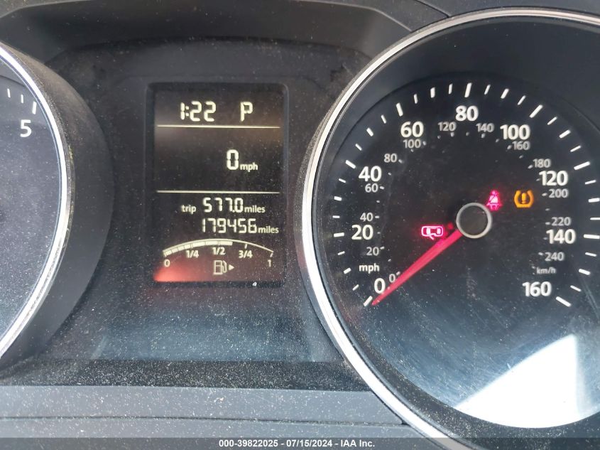 2016 Volkswagen Jetta 1.4T S VIN: 3VW267AJ6GM373815 Lot: 39822025