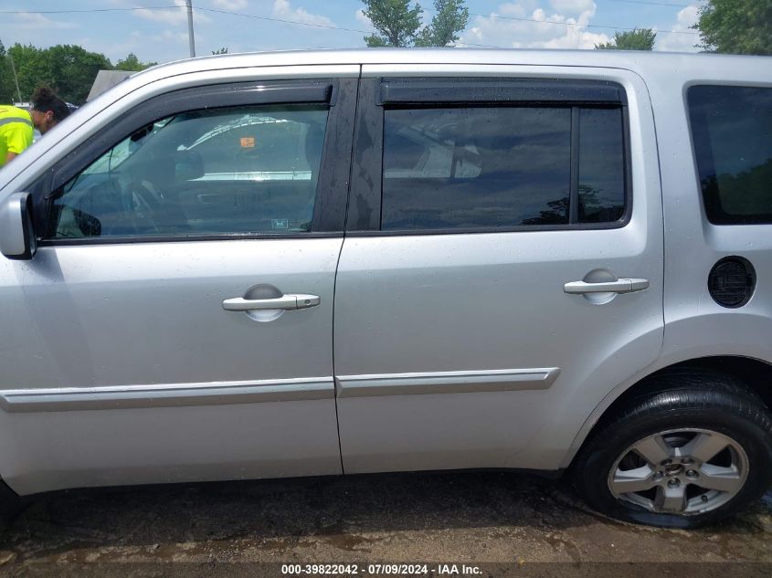 2011 Honda Pilot Ex-L VIN: 5FNYF4H54BB024752 Lot: 39822042