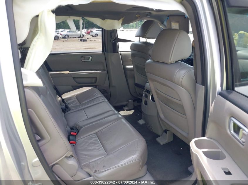 2011 Honda Pilot Ex-L VIN: 5FNYF4H54BB024752 Lot: 39822042