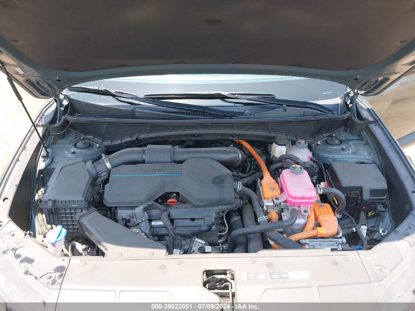 2022 Hyundai Tucson Hybrid Blue VIN: KM8JBCA12NU072112 Lot: 39822051