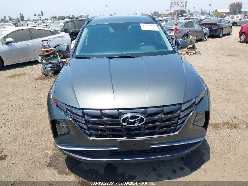 2022 Hyundai Tucson Hybrid Blue VIN: KM8JBCA12NU072112 Lot: 39822051