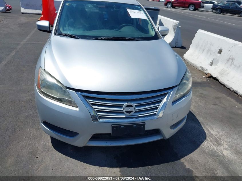 2015 Nissan Sentra Fe+ S/S/Sl/Sr/Sv VIN: 3N1AB7AP2FL629566 Lot: 39822053