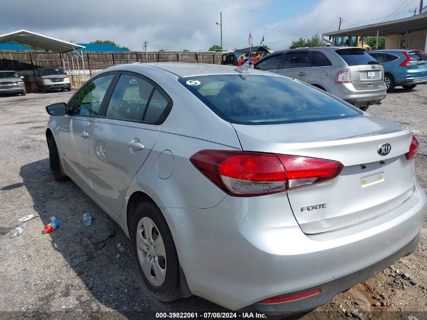 2017 Kia Forte Lx VIN: 3KPFK4A71HE112428 Lot: 39822061