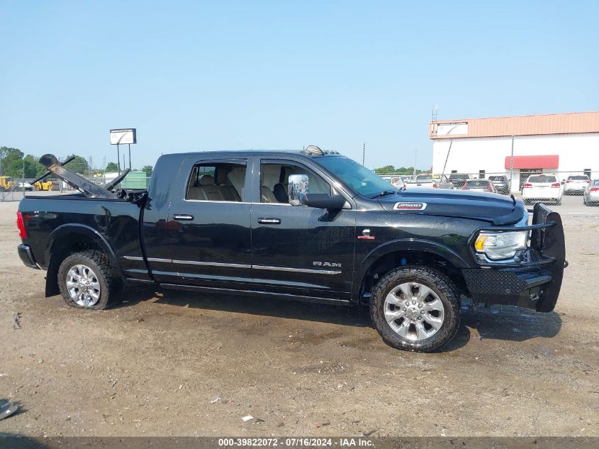 2021 Ram 2500 Limited Mega Cab 4X4 6'4 Box VIN: 3C6UR5TL6MG598596 Lot: 39822072