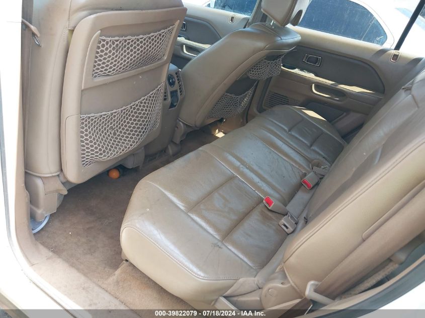 2007 Honda Pilot Ex-L VIN: 5FNYF28557B038526 Lot: 39822079