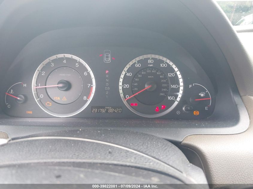 2009 Honda Accord Exl VIN: 1HGCP268X9A150952 Lot: 39822081