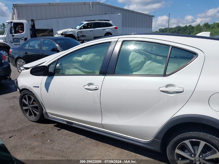 2018 Toyota Prius C Two VIN: JTDKDTB35J1611918 Lot: 39822095