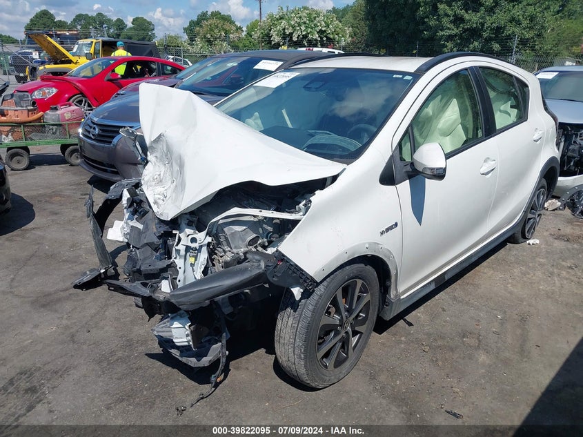 2018 Toyota Prius C Two VIN: JTDKDTB35J1611918 Lot: 39822095