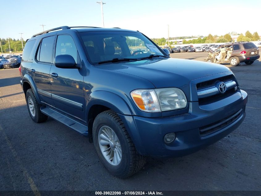 2005 Toyota Sequoia Limited V8 VIN: 5TDBT48A95S243704 Lot: 39822098