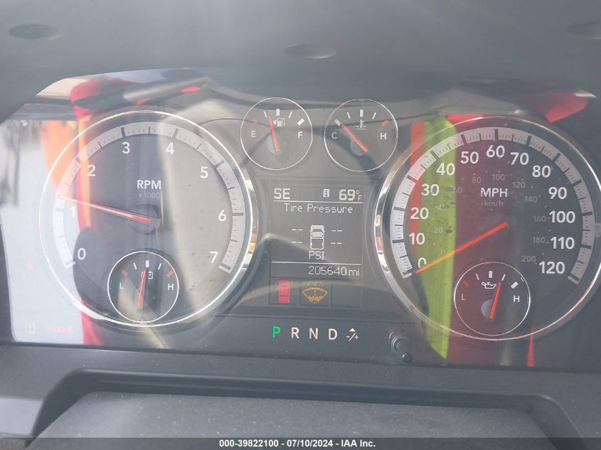 2010 Dodge Ram 1500 Slt/Sport/Trx VIN: 1D7RV1CT1AS256728 Lot: 39822100