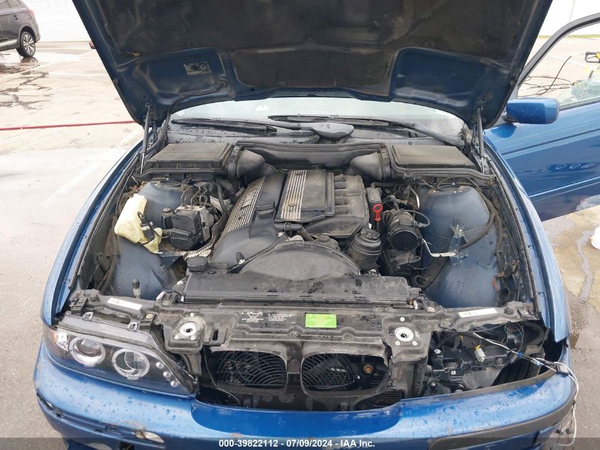 2003 BMW 530I I VIN: WBADT534X3CE94357 Lot: 39822112