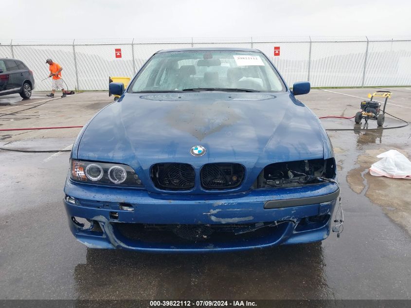 2003 BMW 530I I VIN: WBADT534X3CE94357 Lot: 39822112