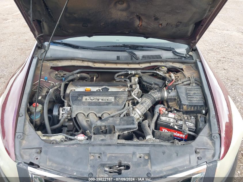 2009 Honda Accord 2.4 Ex-L VIN: 1HGCP268X9A008875 Lot: 39822167