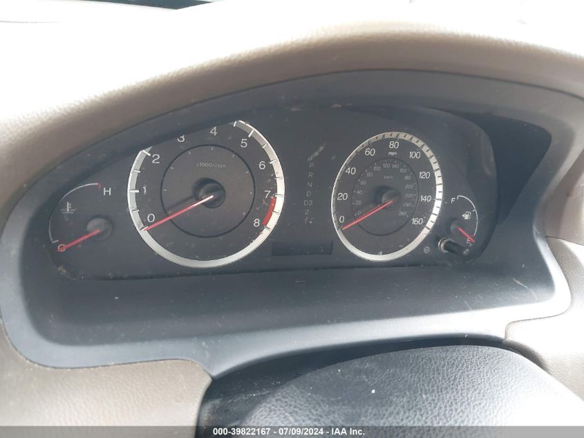 2009 Honda Accord 2.4 Ex-L VIN: 1HGCP268X9A008875 Lot: 39822167