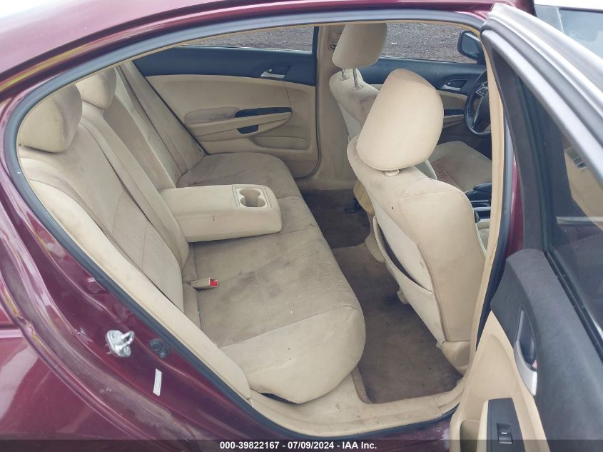 2009 Honda Accord 2.4 Ex-L VIN: 1HGCP268X9A008875 Lot: 39822167