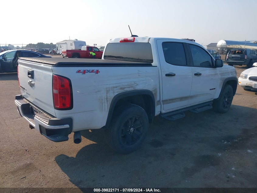 VIN 1GCGTCEN6J1141713 2018 CHEVROLET COLORADO LT