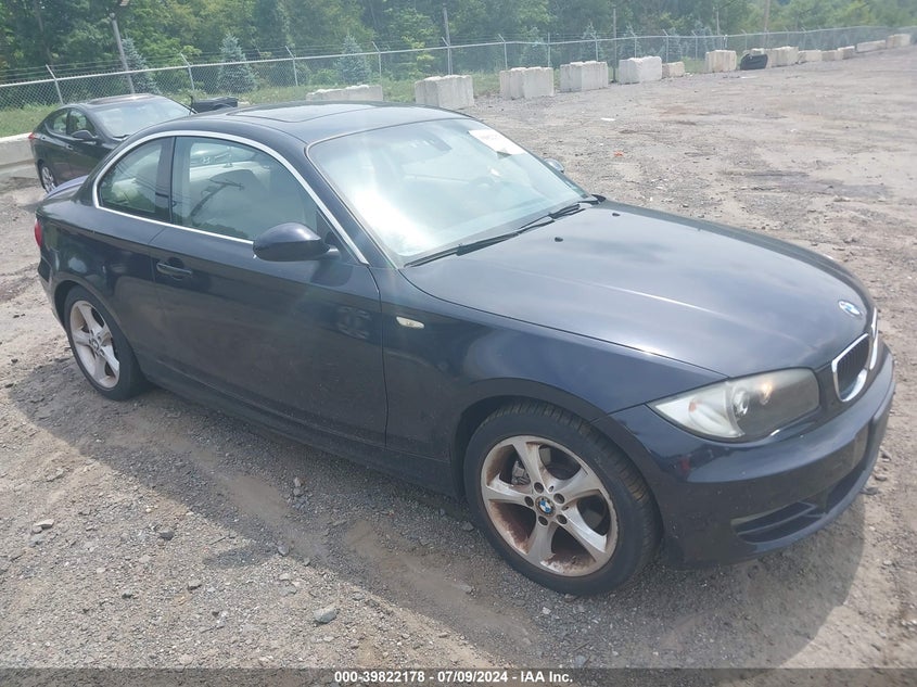 2008 BMW 128I VIN: WBAUP93598VF45752 Lot: 39822178
